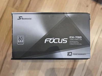 Seasonic Focus SSR-750PX 750W 80 Plus Platinum Full Modular Power Supply - Image 1 of 2