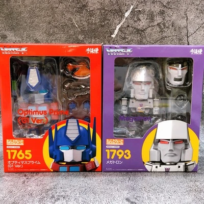 Nendoroid Transformers Optimus Prime G1 Ver & Megatron Set Figure Sentinel NEW - Image 1 of 4