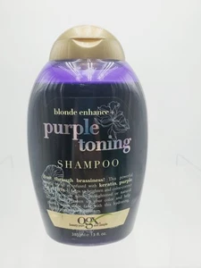 New Blonde Enhance + Shampoo tonificante viola OGX 385 ml 13 fl oz - Foto 1 di 8