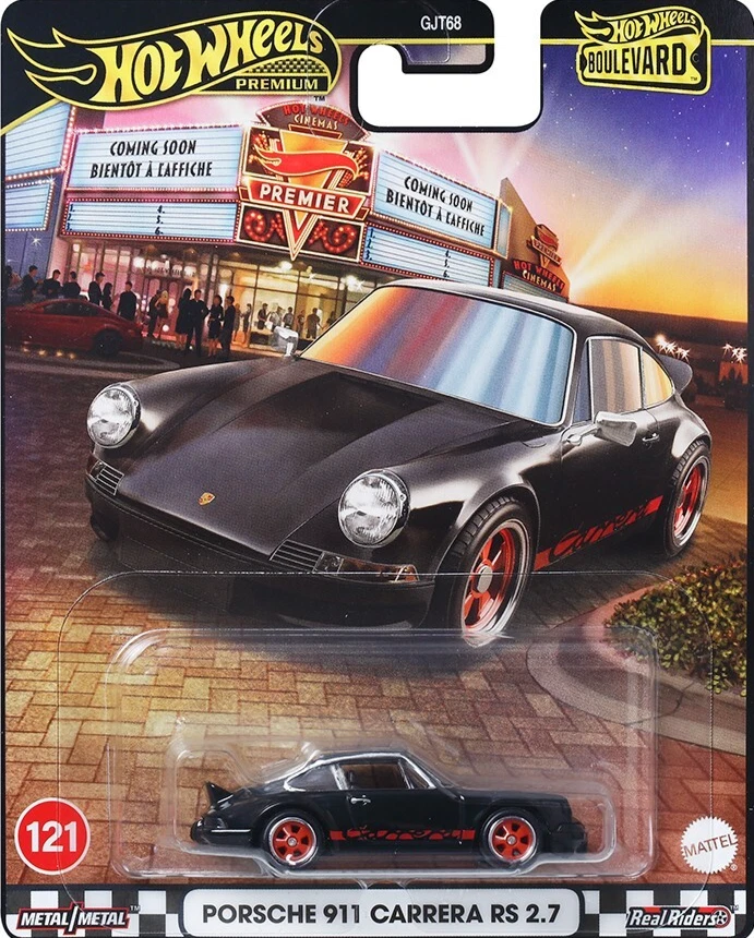 Hot Wheels PREMIUM PORSCHE 911 CARRERA RS 2.7 BOULEVARD