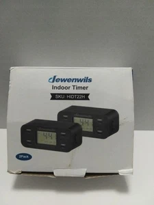Dewenwils Indoor Timer 2 Pack - Picture 1 of 5