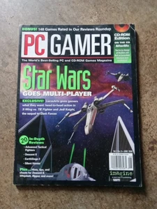 JUNE 1996 STAR WARS PC GAMER MAGAZINE - Picture 1 of 2