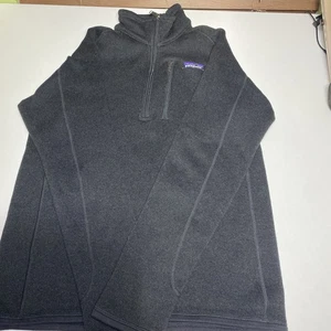 Patagonia Better Sweater Herren Small schwarz 1/4 Zip Jacke Sweatshirt - Bild 1 von 5