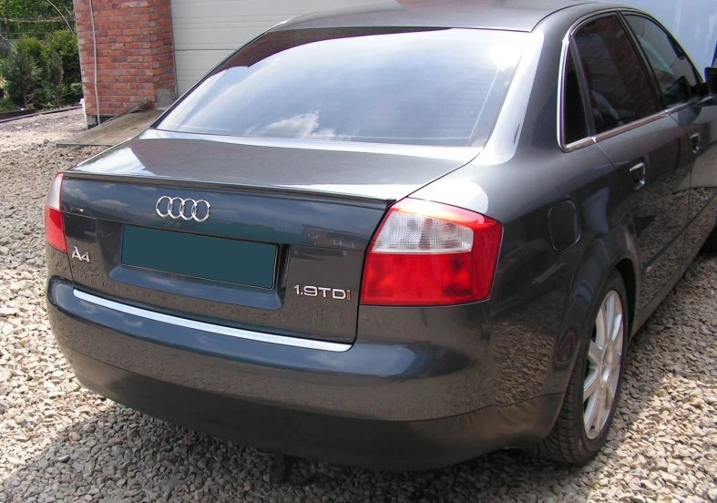 Labio alerón trasero maletero RARO Y ÚNICO - para Audi A4 y S4 2002 - 2005 B6 ABS Foto 1 de 1