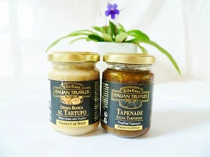 Trüffel Tapenade Tartufo bianco und aestivum 2x130g Trüffelpaste Sauce Crema - Bild 1 von 3