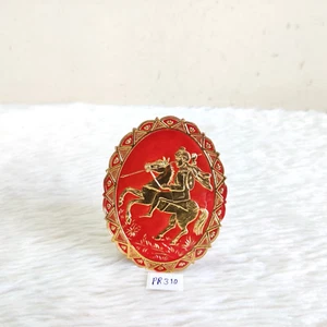 Vintage Rajput Warrior on Horse Rajputana Hair Oil Label Old Collectible PR310 - Picture 1 of 6