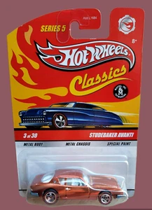Hot Wheels 2009 Studebaker Avant Zamac Classics Series 5 Orange 3/30 RL5SP sin usar y sin usar - Imagen 1 de 13