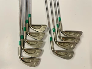 Ping Karsten 1 Orange Dot Irons 3-SW KZZ Lite Stiff Steel Shaft Good Condition - Picture 1 of 5