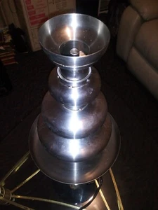 chocolate fountain commercial 4tier stainless steel 3.5lbs - Picture 1 of 1