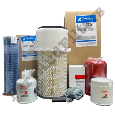 Kit de filtro para caber New Holland LX465 LX485 LX565 LX665 L465 L565 LS140 skid  - Imagem 1 de 2