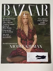 The Renaissance Of NICOLE KIDMAN HARPER’S BAZAAR MAGAZINE October 2021 - Picture 1 of 1