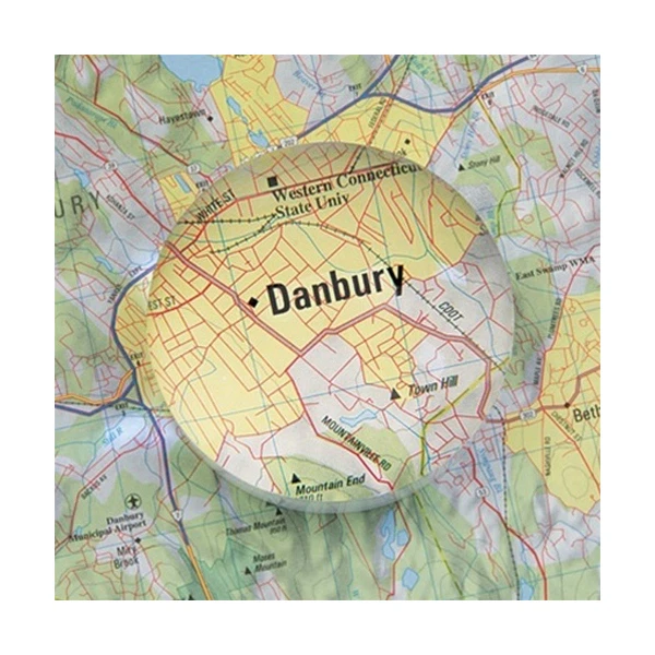 Carson 2X LumiDome Magnifier 2.25" Bightfield Desk Paper Weight, Low Vision, Mag - Image 1 of 1