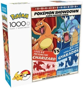 Buffalo Games Pokemon Showdown 1000 Piece Jigsaw Puzzle + Poster NEW - Picture 1 of 3