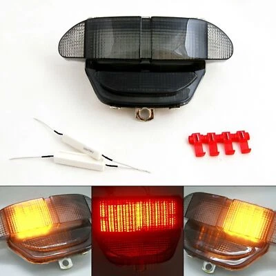 Smoke LED Taillight + Turn Signals Fit For Honda CBR900RR 1998-1999 E2 - Image 1 of 4