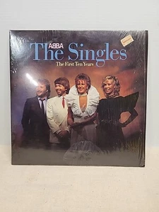 ABBA The Singles The First Ten Years Vinyl Original 1st Press 1973-1982 (2) LP - Picture 1 of 4