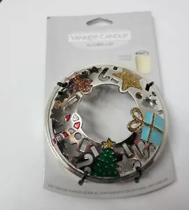 Yankee Candle Illuma-Deckel Weihnachtsszene Topper Burn Steadier - Bild 1 von 9