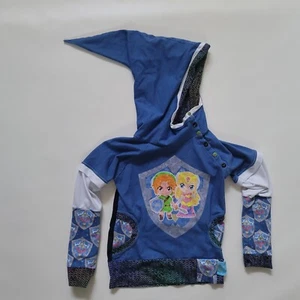 Heather Bee's Boutique Handmade OOAK Zelda Long Sleeve Hoodie Sweatshirt - Picture 1 of 7