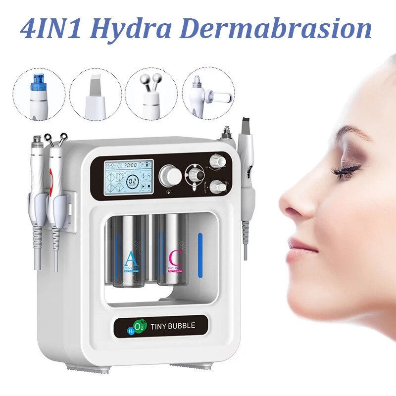 4IN1 Facial Hydro Water Dermabrasion Deep Cleansing Skin Scrubber Machine - Image 1 of 4