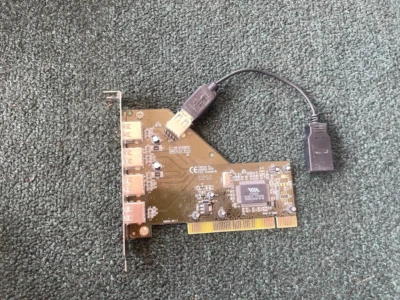 SYBA SD-U2VIA6212-4I (USB2.0) 4+1 PCI Controller Card - 4 External / 1 Internal  - Image 1 of 3