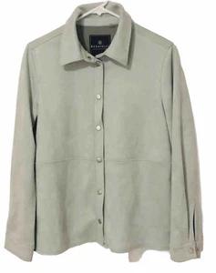 Bagatelle Damen kleines graues Langarmhemd mit Knopfleiste - Bild 1 von 9