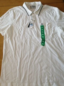 Original Penguin White Polo Shirt Size XL BNWT - Picture 1 of 4