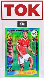 2022-23 Topps Chrome Moreira Jr. RC Youthquake Green Refractor ROOKIE 24/99 - Picture 1 of 2