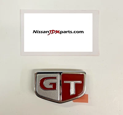 Emblema guardabarros GENUINO NISSAN R33 GT-R 63896-24U00 Foto 1 de 3