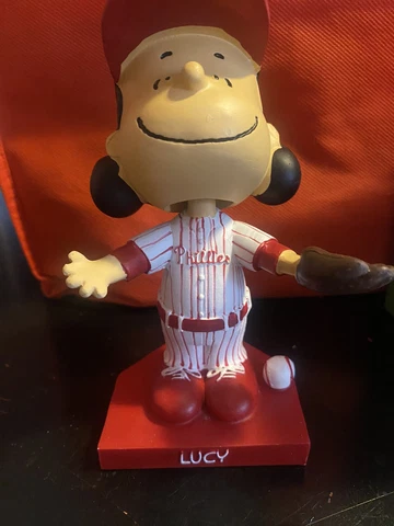 2022 Philadelphia Phillies Peanuts LUCY Bobblehead SGA - 8/22/22 - New in Box!!! Cover