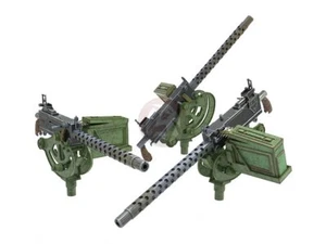 Peddinghaus 1/16 M1919 Bräunung 0,30 Cal Maschinengewehr auf früher Wiege (3 Stück) 4328 - Bild 1 von 1