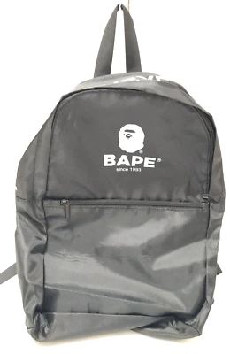 Mochila A Bathing Ape APE HEAD Logo Negra 2019 AW Revista Regalo Gratis BAPE Foto 1 de 4