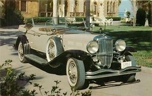 1930 Dusenberg Model J Antique Car Music Yesterday Sarasota FL Postcard - Picture 1 of 2