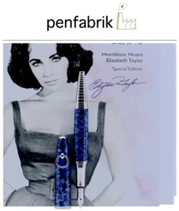 MONTBLANC Muses Edition Elizabeth Taylor FÜLLFEDERHALTER Fountain pen 125501 NEU - Bild 1 von 7