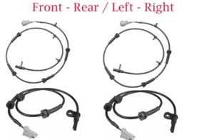 4 ABS Speed Sensor Front-Rear L/R Fits: Nissan Rogue 2008-1014 X-Trail 2008-2012 - Picture 1 of 5