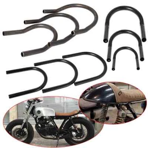 Flat Upswept Tracker End Rear Seat Loop Cafe Racer Modifizierter Rahmen Hoop - Bild 1 von 42