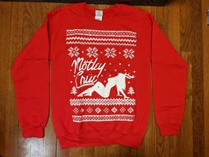 Suéter Motley Crue Feo Navidad Cuello Redondo Sudadera Talla Pequeña Unisex - Imagen 1 de 3