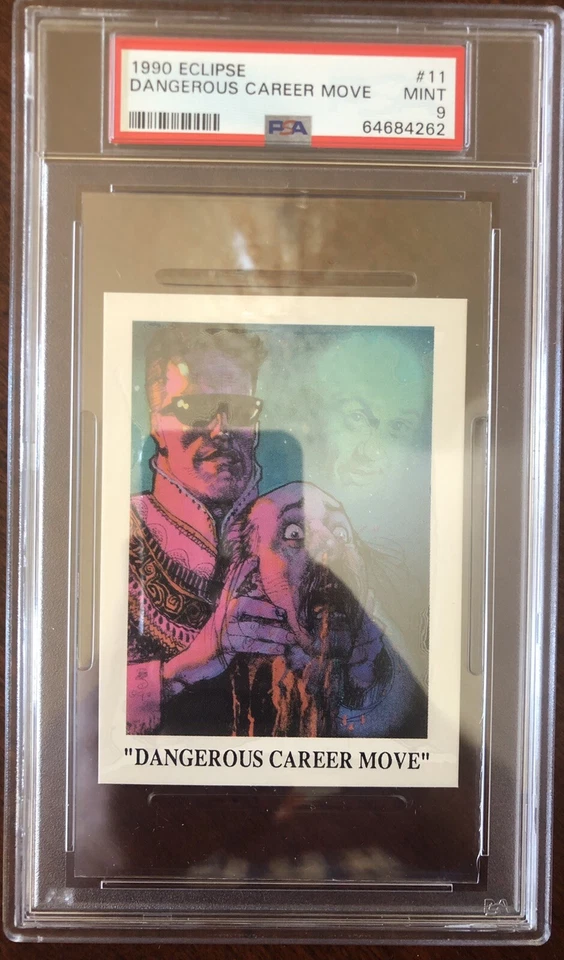 Arnold Schwarzenegger  1990 Eclipse #11 ROOKIE Terminator Gem Mint POP 1 PSA 9 - Image 1 of 1