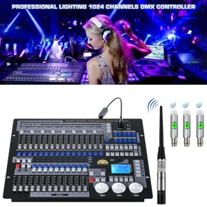 1024 Channels DMX Controller Console Disco 2.4G Wireless Transmitter & Receiver - Picture 1 of 12