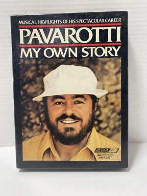 Luciano PAVAROTTI My Own Story Original 1981 LONDON 2 CASSETTES BOX SET RARE (E) - Image 1 of 2