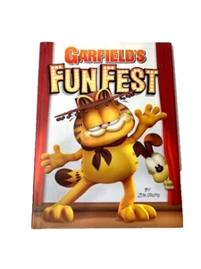 Garfield's Fun Fest w/Poster by Jim Davis, HC with Dust Jacket- NEW, FREE SHIP - Picture 1 of 4