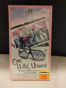 One Wild Moment Video VHS Rare Vintage - Picture 1 of 6