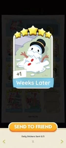 Jingle JOY Album🔥| Weeks Later - 5 Star Sticker - Set 14 - Picture 1 of 1