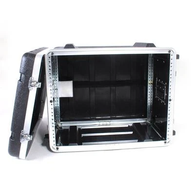 8U 19" Equipment Rack Mount Flight Storage Case Concert 8RU 16" depth PA DJ NEW - Image 1 of 2