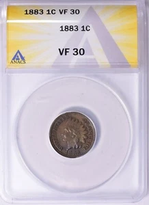 1883 - INDIAN HEAD CENT - VF 30 - Picture 1 of 2