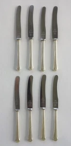 antikes WMF 90 deutsches SILBERTELLER BESTECK FRASER ? NIROSTA 8 kleine OBSTMESSER - Bild 1 von 3