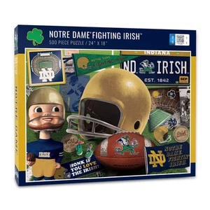 YouTheFan NCAA Notre Dame Fighting Irish RS-PRetro Series Puzzle - 500 Pieces... - Picture 1 of 4