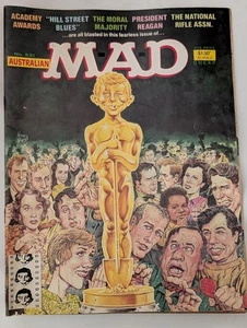 Australian MAD Magazine No.231 Academy Awards Issue 1982 – See Contents - Picture 1 of 2