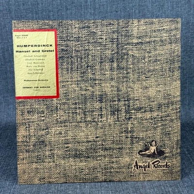 Humperdinck Hansel and Gretel Angel Records Herbert Von Karajan 1960s LP -NM - Image 1 of 3