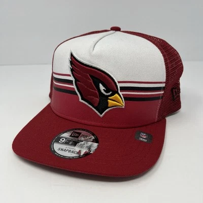 New Era 9FIFTY NFL Arizona Cardinals Snapback Marco A Golfista Sombrero Gorra Para Hombres Rojo Foto 1 de 4