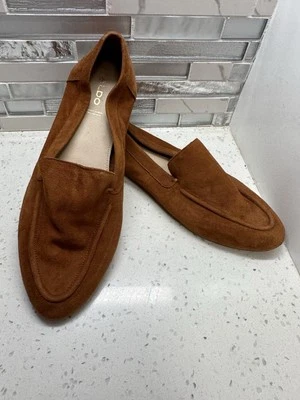 Aldo Joeya Suede Loafers in Camel / Tan Size 10 - Image 1 of 4