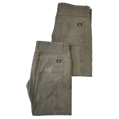 Pantalones de carpintero vintage Dickies para hombre calce relajado ropa de trabajo talla 36x32 grunge punk Foto 1 de 4